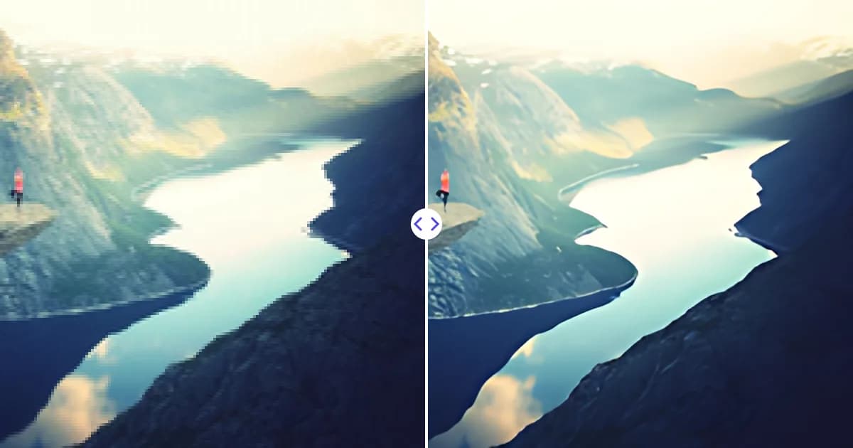 Increase Image Resolution Online - More Pixels with AI Upscaling